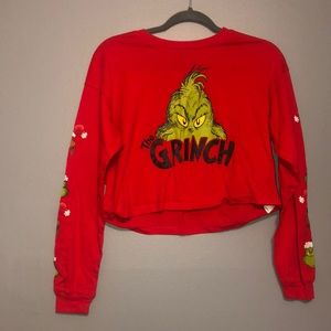women’s xmas crop top